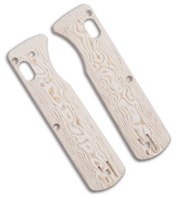 Vosteed Vombat Scales - Bamboo Micarta Sahara Drift