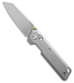 Vosteed Parallel Crossbar Lock Knife Gray Titanium (3&quot; Satin) A3503 | 218252