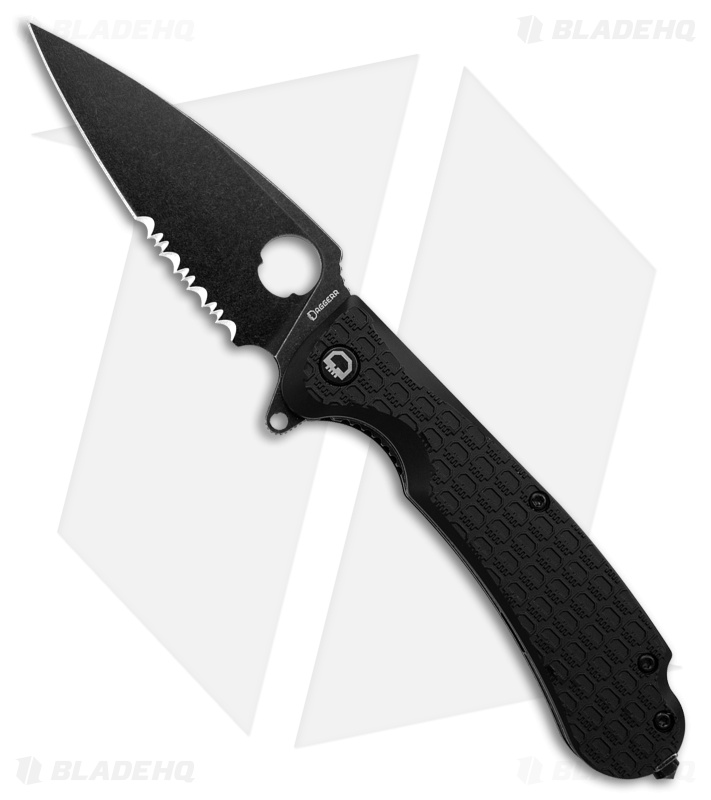 Daggerr Knives Resident Liner Lock Knife Black FRN (3.5" Black)