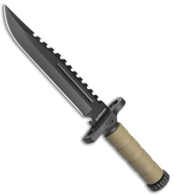 Boker M-Spec Survival Fixed Blade Knife OD Green Polymer (5.9&quot; Black ) 02SC005 | 132463