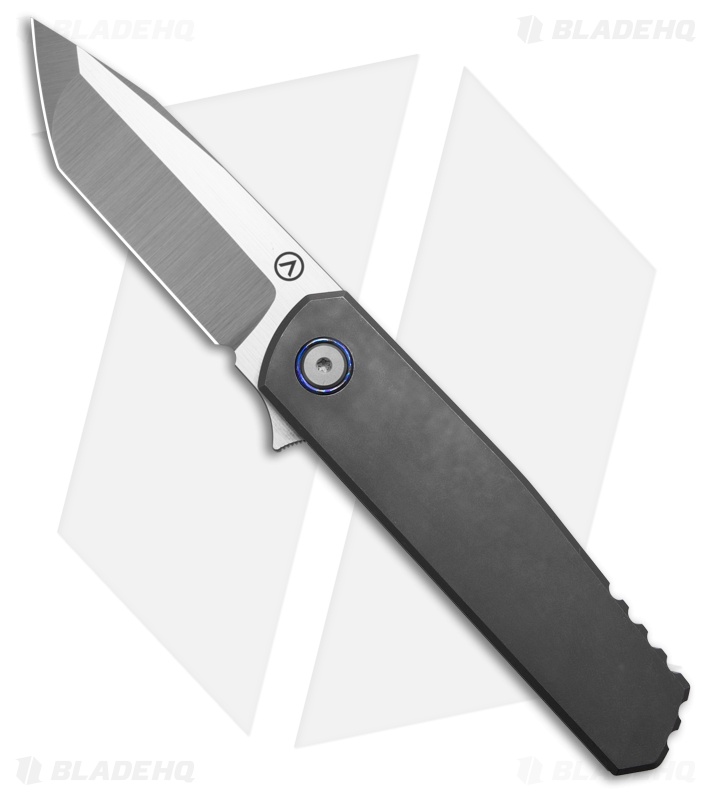 Alliance Designs EZE 2.0 Frame Lock Knife Dark Titanium (3.25" Satin)  