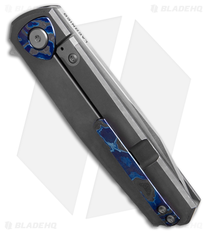Alliance Designs EZE 2.0 Frame Lock Knife Dark Titanium (3.25" Satin)  