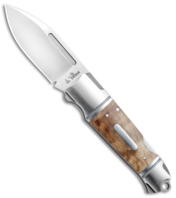 Andre de Villiers Impi Lockback Knife Burl Wood (3.1" Satin) AdV