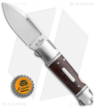 Andre de Villiers Impi Lockback Knife Rosewood (3.1" Satin) AdV