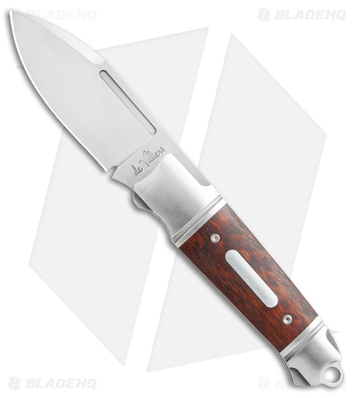 Andre de Villiers Impi Slip Joint Knife Rosewood (3" Satin) AdV