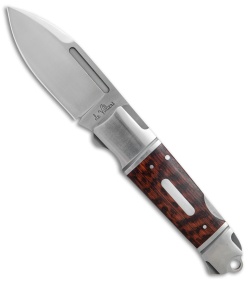 Andre de Villiers Impi Lockback Knife Snakewood (3.1" Satin) AdV