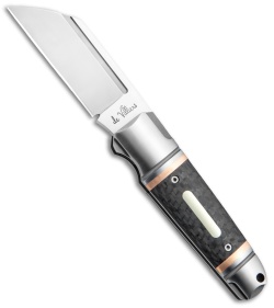 Andre de Villiers Pocket Butcher Slip Joint Knife CF/Copper (2.9" Satin) AdV