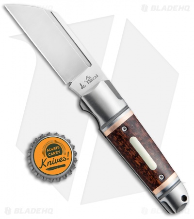 Andre de Villiers Pocket Butcher Slip Joint Knife Rosewood/Copper (Satin) AdV