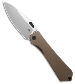 Arcform Theory Frame Lock Knife Bronze Ti Scales and Black Accents (3.5")