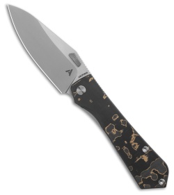 Arcform Theory Frame Lock Knife Gold Camo Fat Carbon (3.5" BB/Satin)