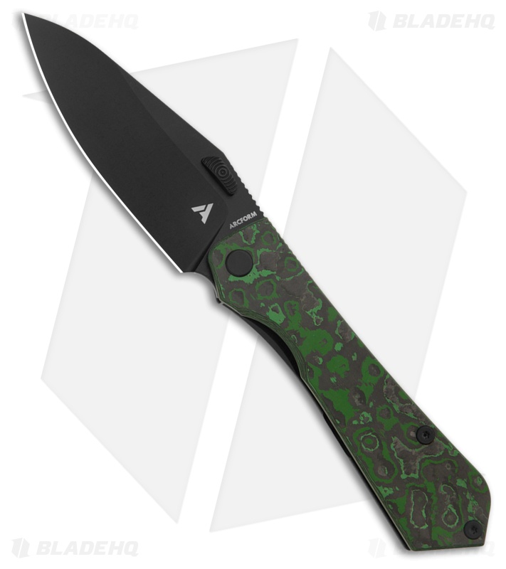 Arcform Theory Frame Lock Knife Jungle Wear Fat Carbon/Black Ti (3.5" DLC)