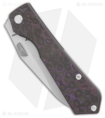 Arcform Theory Frame Lock Knife Purple Haze Fat Carbon (3.5" BB/Satin)