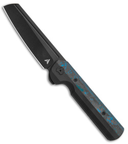 Arcform Slimfoot Frame Lock Knife Blue Fat Carbon (3.5" Black SW) TuffKnives