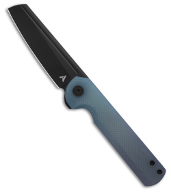 Arcform Darcform Slimfoot Frame Lock Knife Twilight G-10 (3.5" Black)