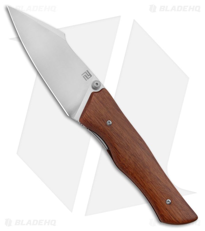 Artisan Cutlery Ahab Liner Lock Knife Wood (3.75" Satin)