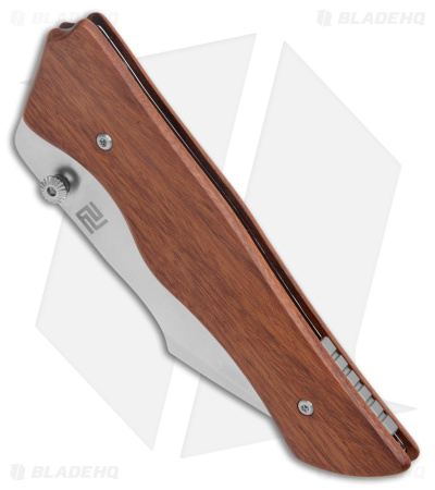 Artisan Cutlery Ahab Liner Lock Knife Wood (3.75" Satin)