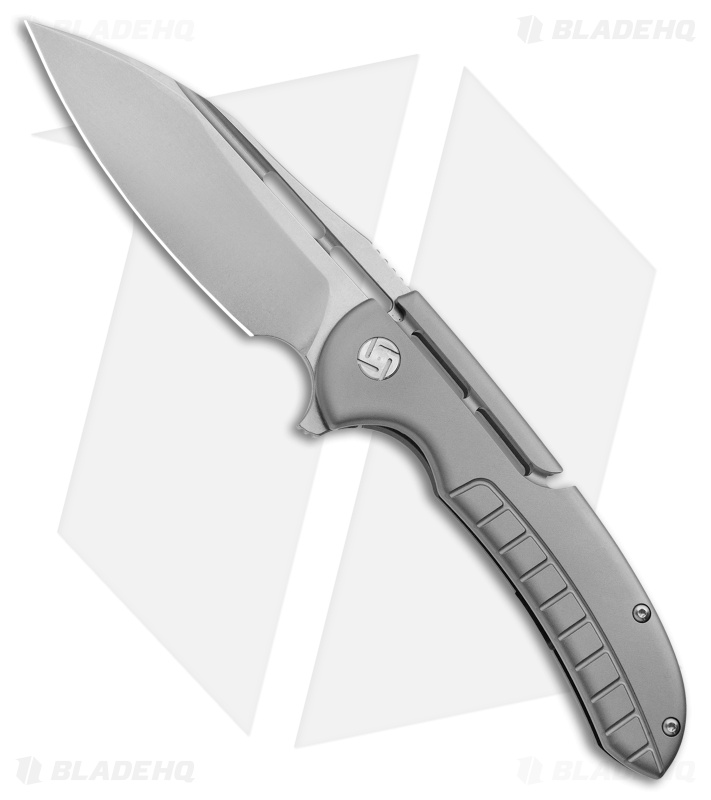 Artisan Cutlery Valor Frame Lock Knife Gray Titanium (3.5" Satin)