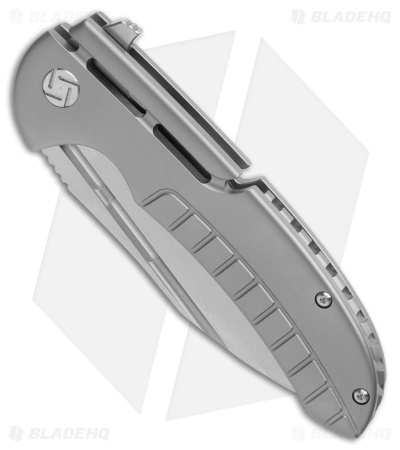 Artisan Cutlery Valor Frame Lock Knife Gray Titanium (3.5" Satin)