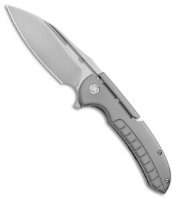 Artisan Cutlery Valor Frame Lock Knife Gray Titanium (3.5" Satin)