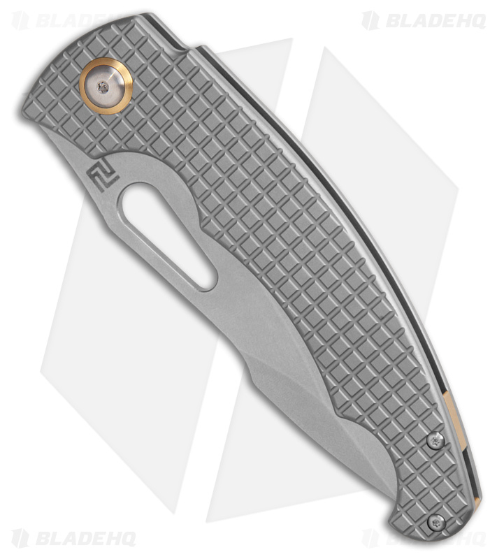 Artisan Cutlery Xcellerator Frame Lock Knife Titanium (3.86" Satin)