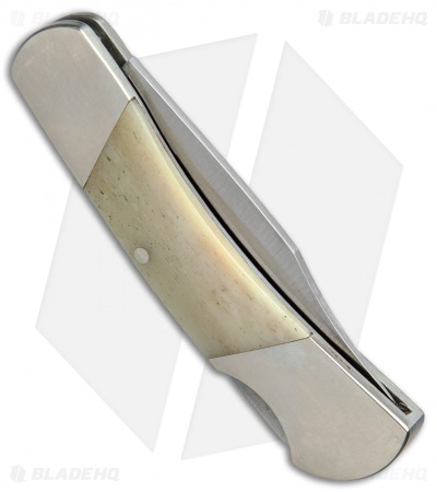 Bear & Son Executive Pocket Knife 3" White Smooth Bone - WSB26 