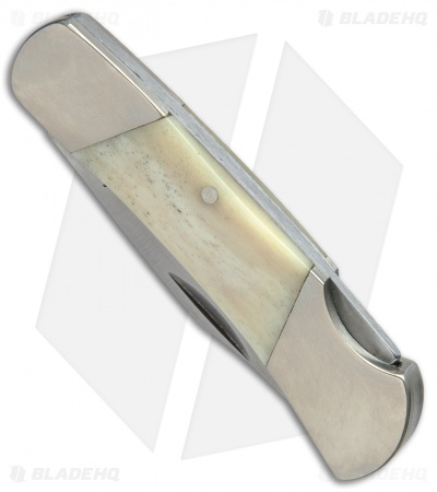 Bear & Son Executive Pocket Knife 3" White Smooth Bone - WSB26 
