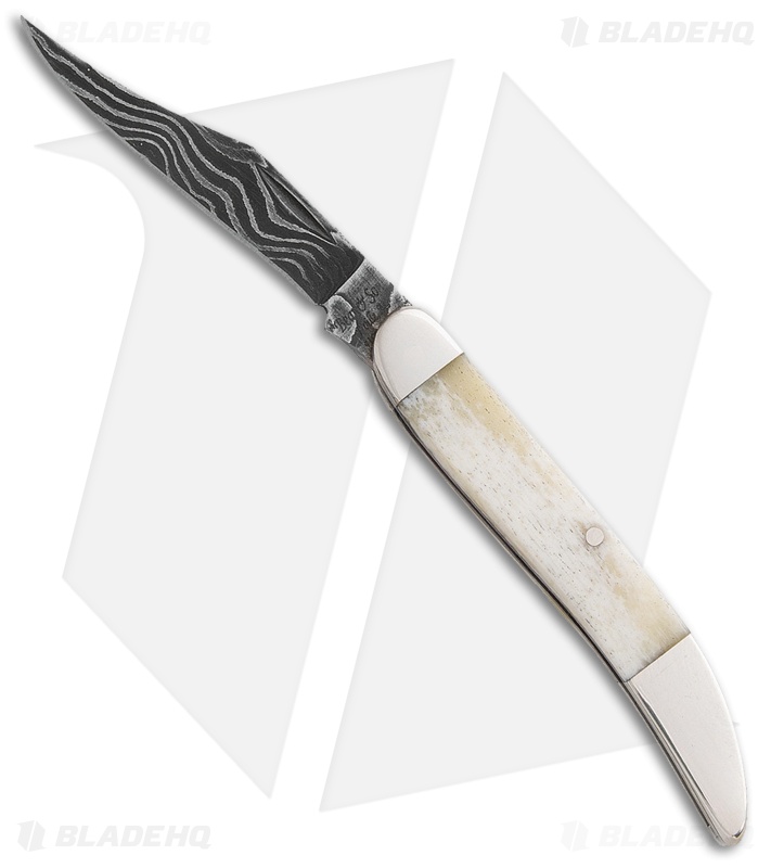 Bear & Son Little Toothpick Traditional Pocket Knife 3" White Bone