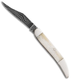 Bear & Son Little Toothpick Traditional Pocket Knife 3" White Bone