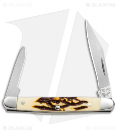Bear and Son Minuteman Pocket Knife 2.875" Delrin Stag SD32
