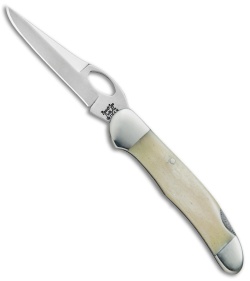 Bear & Son 3.75" Pocket Knife White Smooth Bone WSB149L
