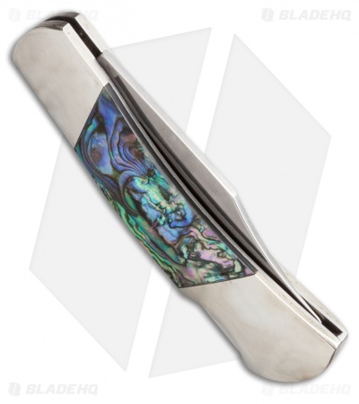 Bear & Son Cutlery Executive Lockback 3" Genuine Abalone AB26