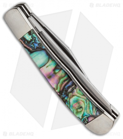 Bear & Son Cutlery Little Trapper 3" Genuine Abalone AB54 1/2