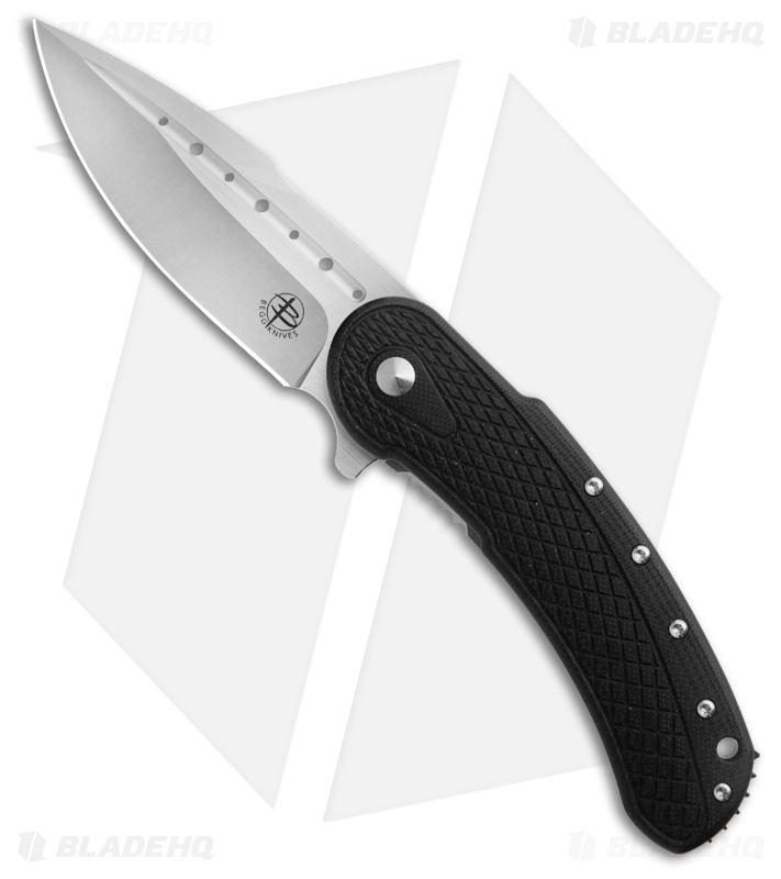 Begg Knives Bodega Frame Lock Knife Black G-10 - Blade HQ