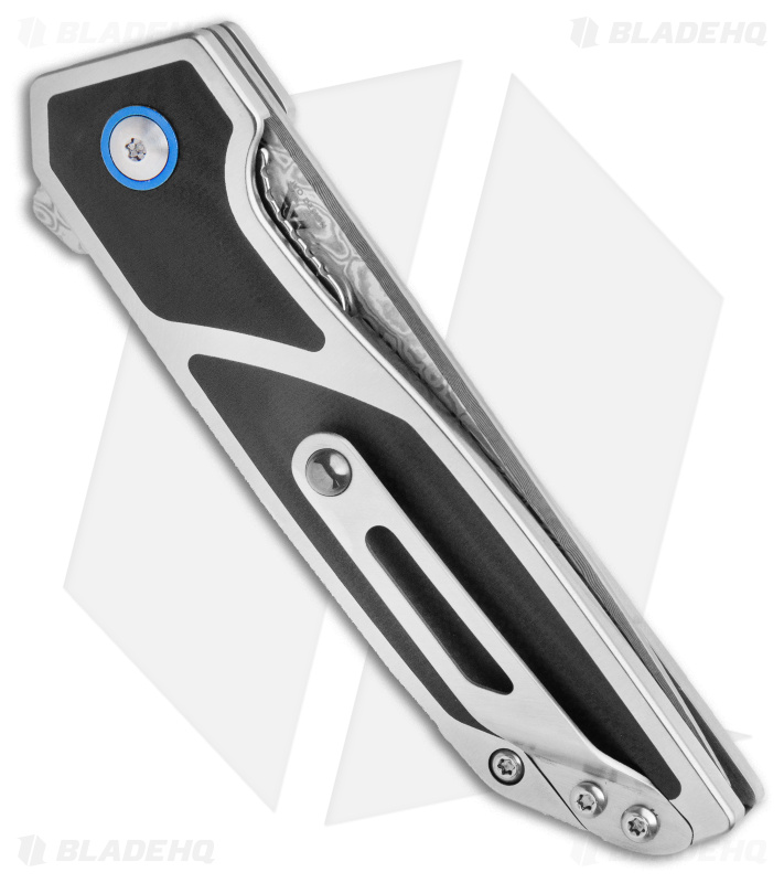 Begg Knives Diamici Black Stainless Steel Standard Damascus