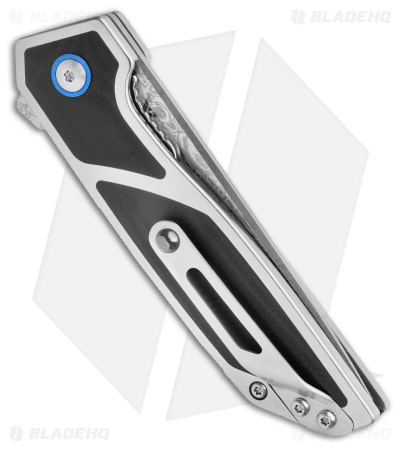 Begg Knives Diamici Knife Black G-10 (3" VG-10 Damascus)