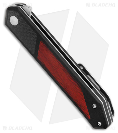 Begg Knives Kwaiken Knife Black G-10 + CF/Rose Wood (3.5" Satin) 