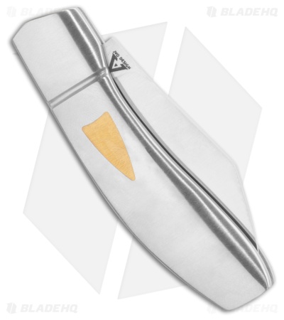 Begg Knives JVO Design Mini Sheepsfoot Slip Joint Knife Steel (2.4" Satin)