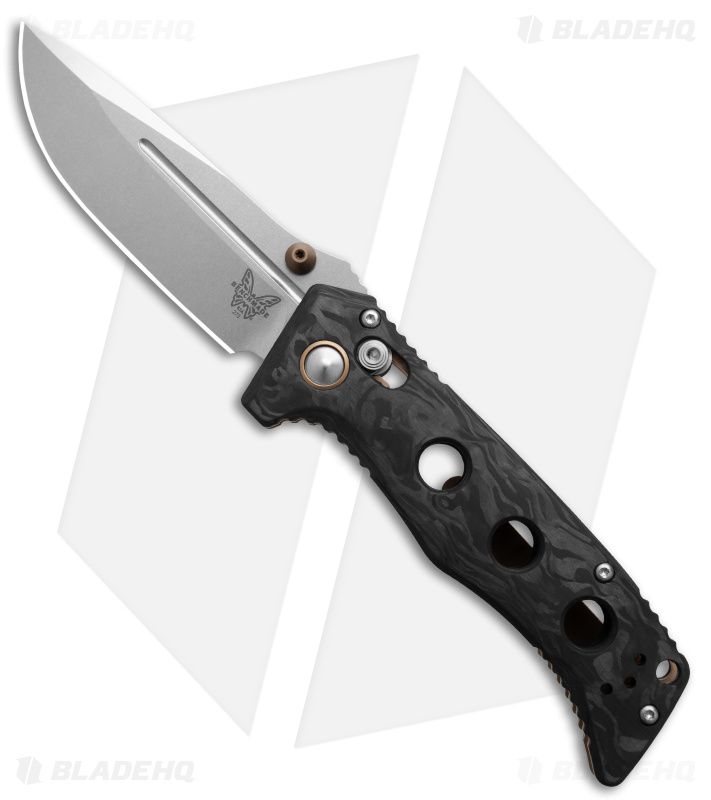 Benchmade Mini Adamas Pocket Knife Carbon Fiber