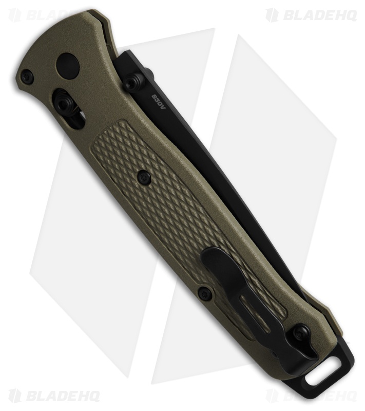 Benchmade Bailout AXIS Lock Knife Ranger Green Grivory (3.4" Cerakote)
