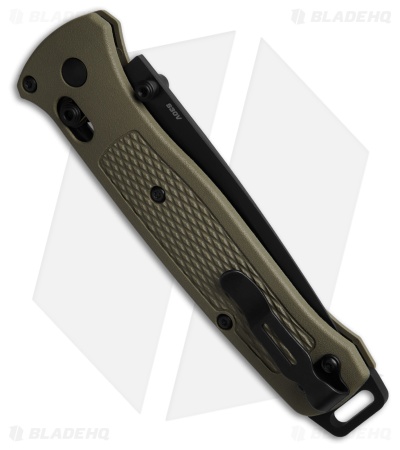 Benchmade Bailout AXIS Lock Knife Ranger Green Grivory (3.4" Cerakote)