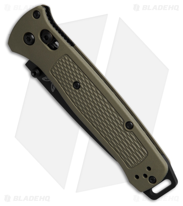 Benchmade Bailout AXIS Lock Knife Ranger Green Grivory (3.4" Cerakote)