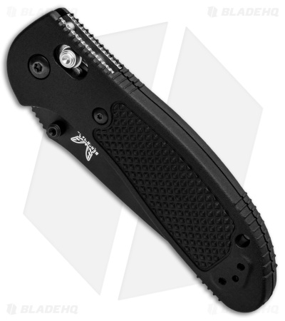 Benchmade Griptilian AXIS Lock Knife Black (3.5" Black Serr) 551SBK-S30V
