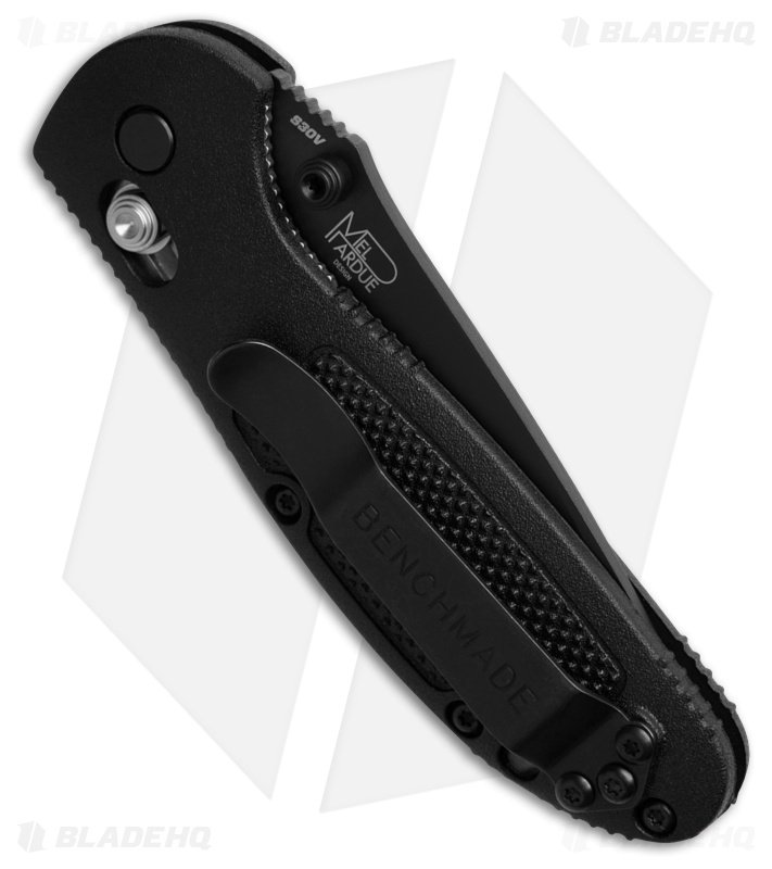 Benchmade Mini Griptilian AXIS Lock Knife Black (2.9" Black Serr) 556SBK-S30V