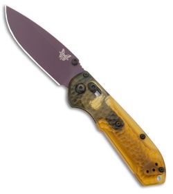 Benchmade Mini Freek 565PL-2501 AXIS Lock Knife Ultem (3&quot; Purple) | 219802