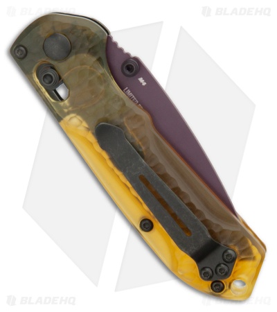 Benchmade Mini Freek 565PL-2501 AXIS Lock Knife Ultem (3" Purple)