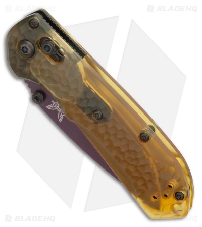 Benchmade Mini Freek 565PL-2501 AXIS Lock Knife Ultem (3" Purple)