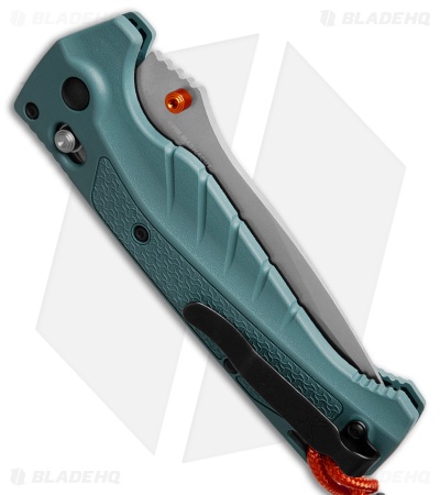 Benchmade Adira MagnaCut AXIS Lock Knife Blue Grivory (3.9" Stonewash) 18060