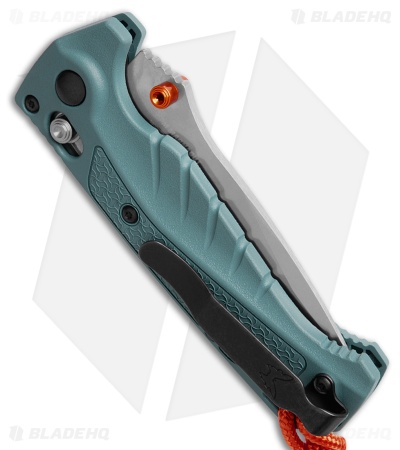 Benchmade Mini Adira MagnaCut AXIS Lock Knife Blue Grivory (3.2" SW) 18065