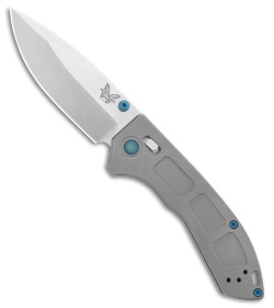 Benchmade Mini Narrows AXIS Lock Knife Gray Titanium (3" SW/Polish) 743