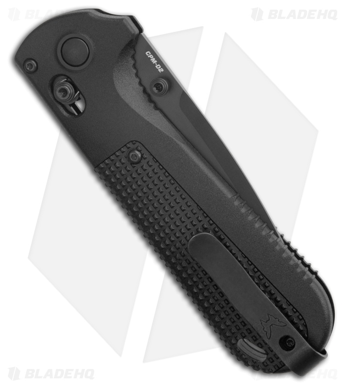 Benchmade Redoubt AXIS Lock Knife Black Grivory (3.5" Black Serr) 430SBK-02